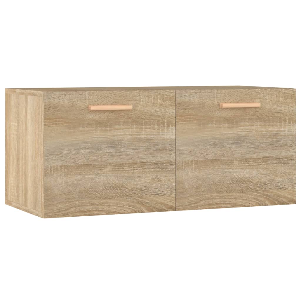 Seinäkaappi Sonoma-tammi 80x35x36,5 cm tekninen puu - Sisustajankoti.fi