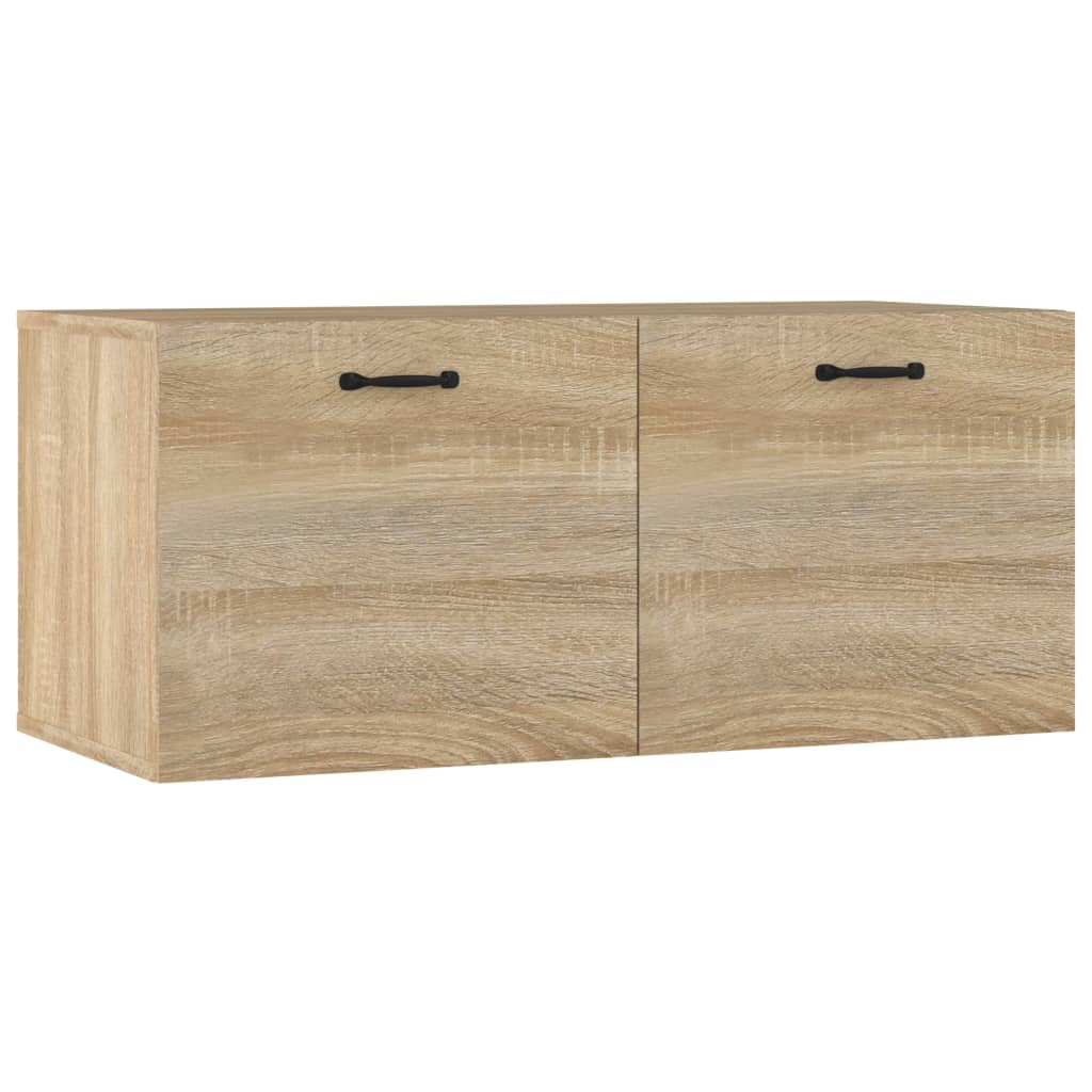 Seinäkaappi Sonoma-tammi 80x35x36,5 cm tekninen puu - Sisustajankoti.fi
