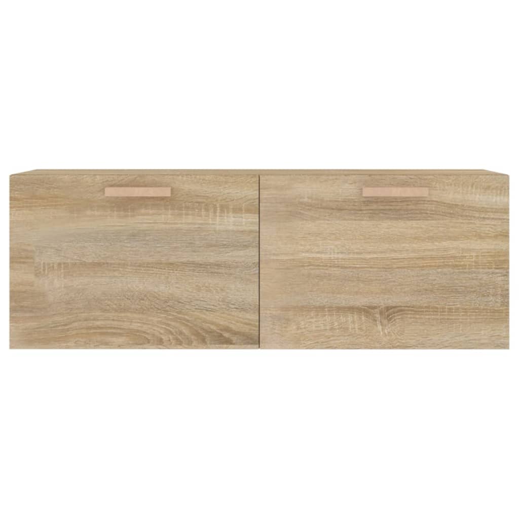 Seinäkaappi Sonoma-tammi 100x36,5x35 cm tekninen puu - Sisustajankoti.fi