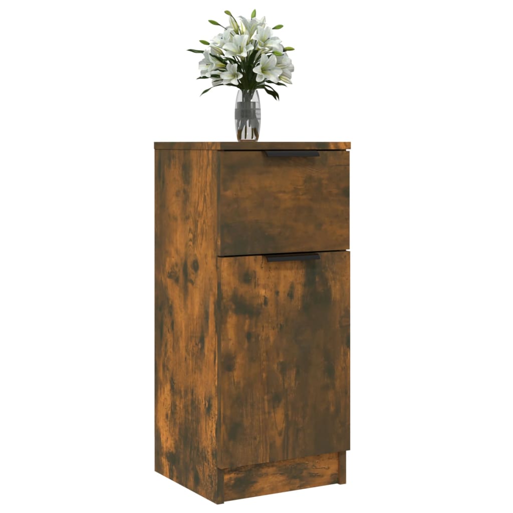 Senkit 2 kpl savutammi 30x30x70 cm tekninen puu - Sisustajankoti.fi