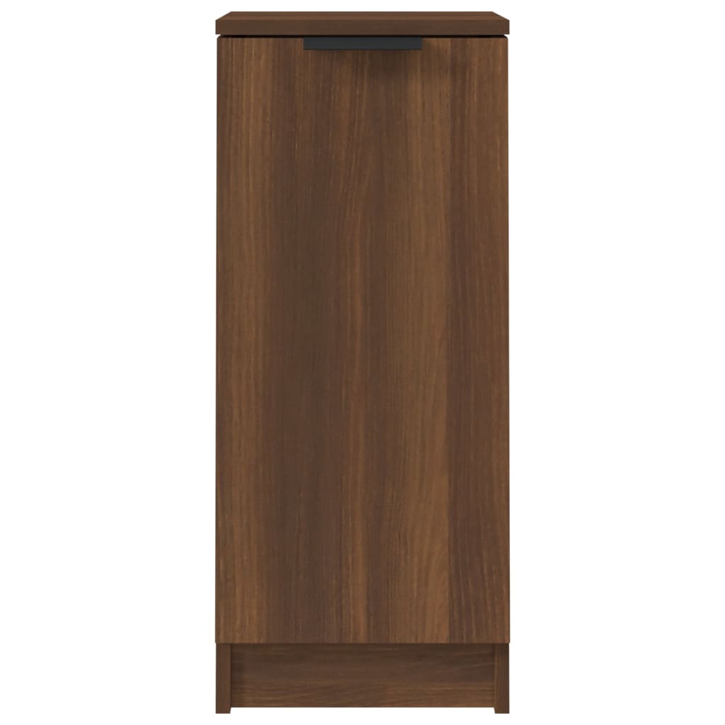 Senkit 2 kpl ruskea tammi 30x30x70 cm tekninen puu - Sisustajankoti.fi