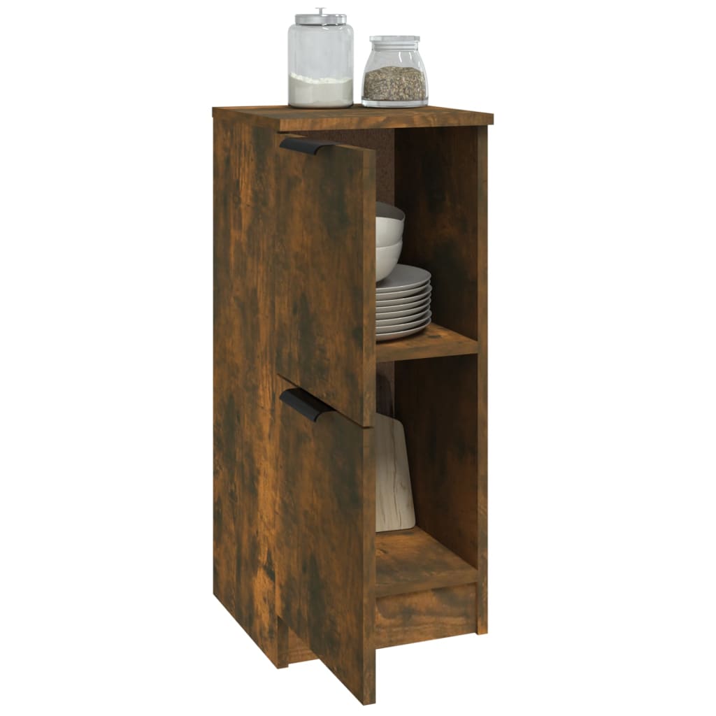 Senkit 2 kpl savutammi 30x30x70 cm tekninen puu - Sisustajankoti.fi