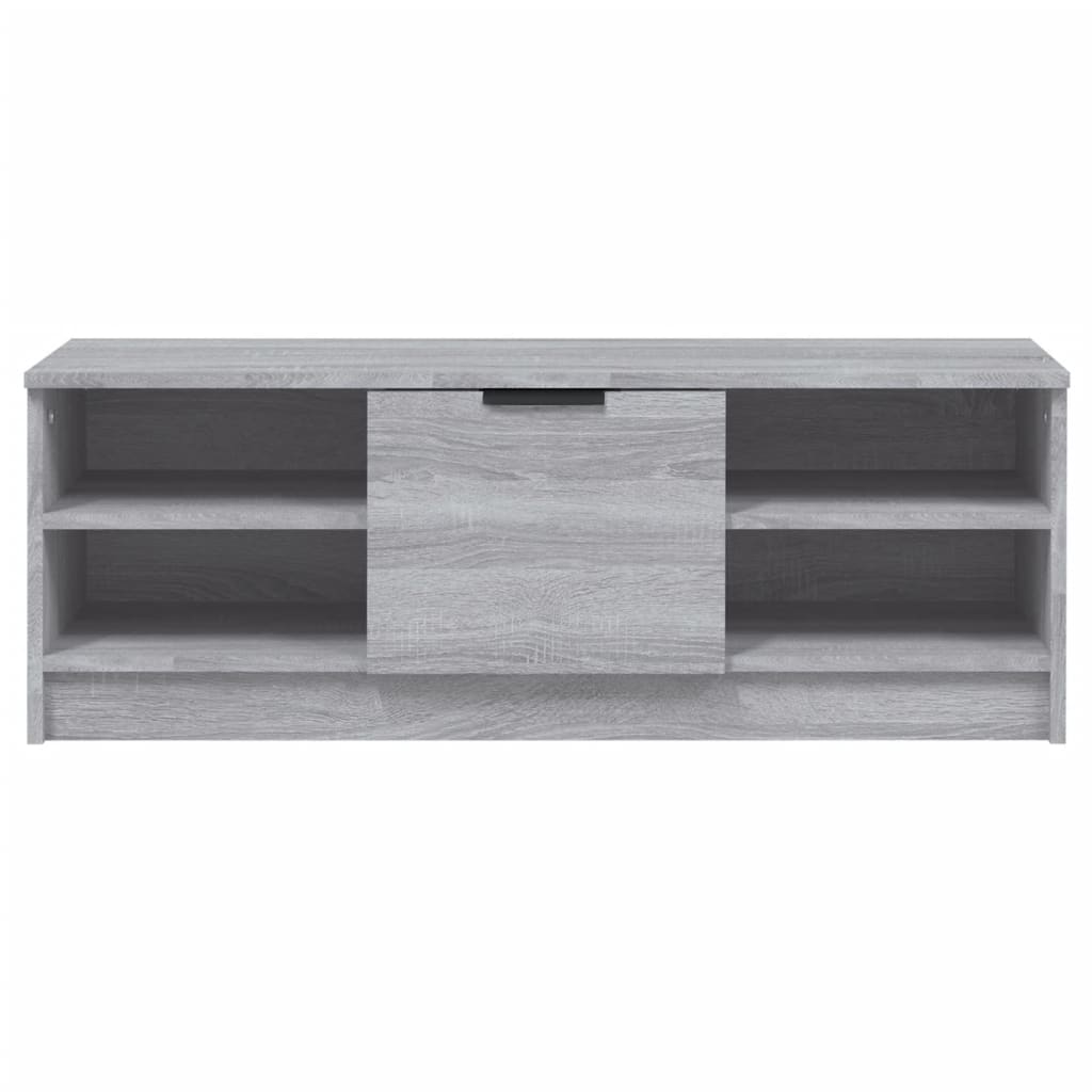 TV-taso harmaa Sonoma 102x35,5x36,5 cm tekninen puu - Sisustajankoti.fi