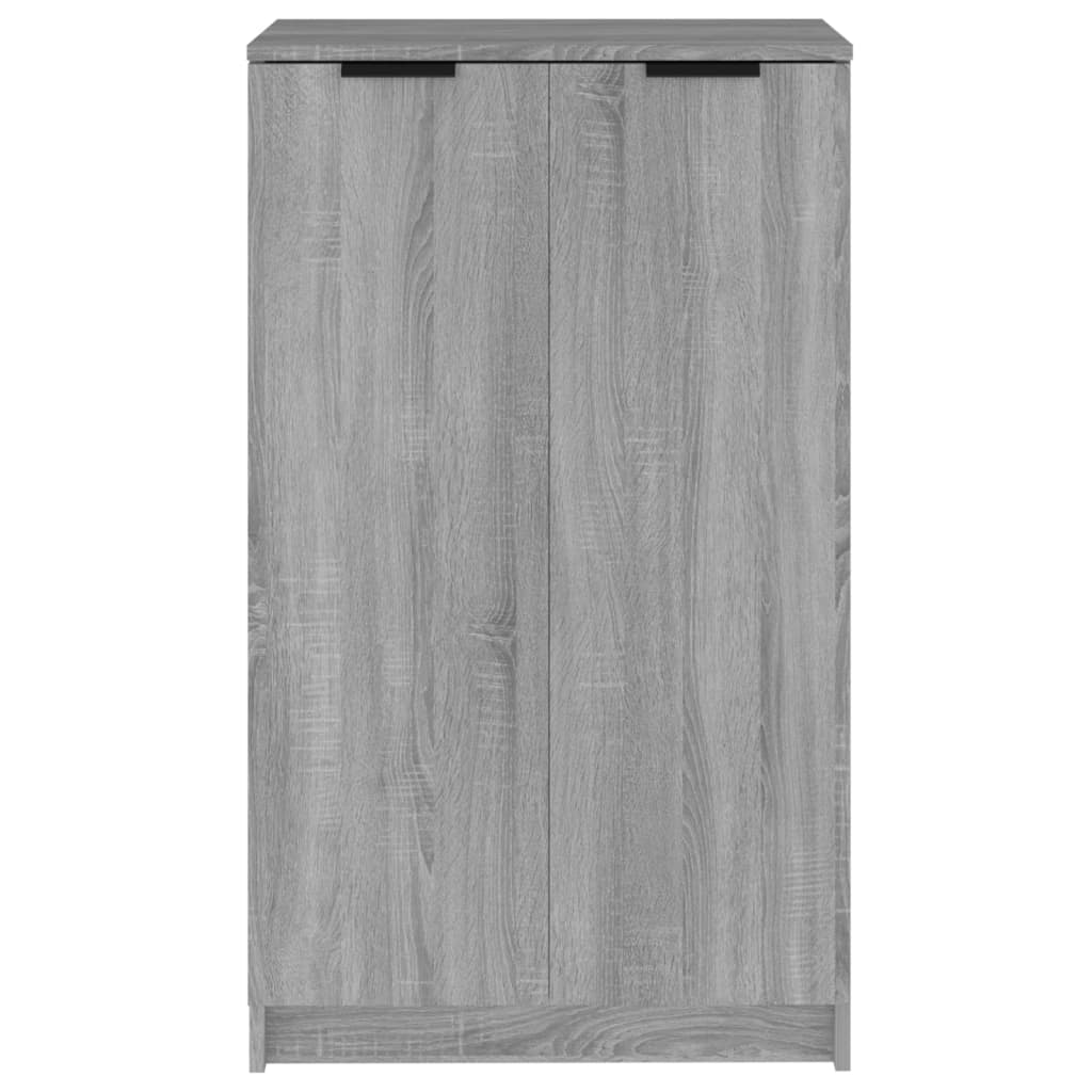 Kenkäkaappi harmaa Sonoma 59x35x100 cm tekninen puu - Sisustajankoti.fi