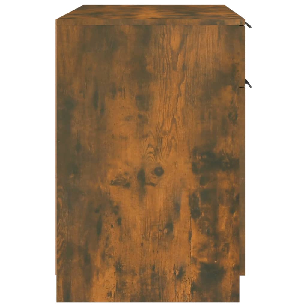 Työpöytä savutammi 100x50x75 cm tekninen puu - Sisustajankoti.fi