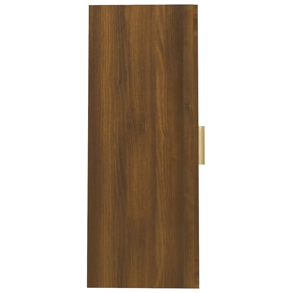 Riippuva seinäkaappi ruskea tammi 69,5x34x90 cm - Sisustajankoti.fi