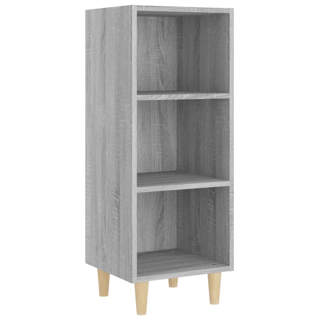 Senkki harmaa Sonoma 34,5x32,5x90 cm tekninen puu - Sisustajankoti.fi