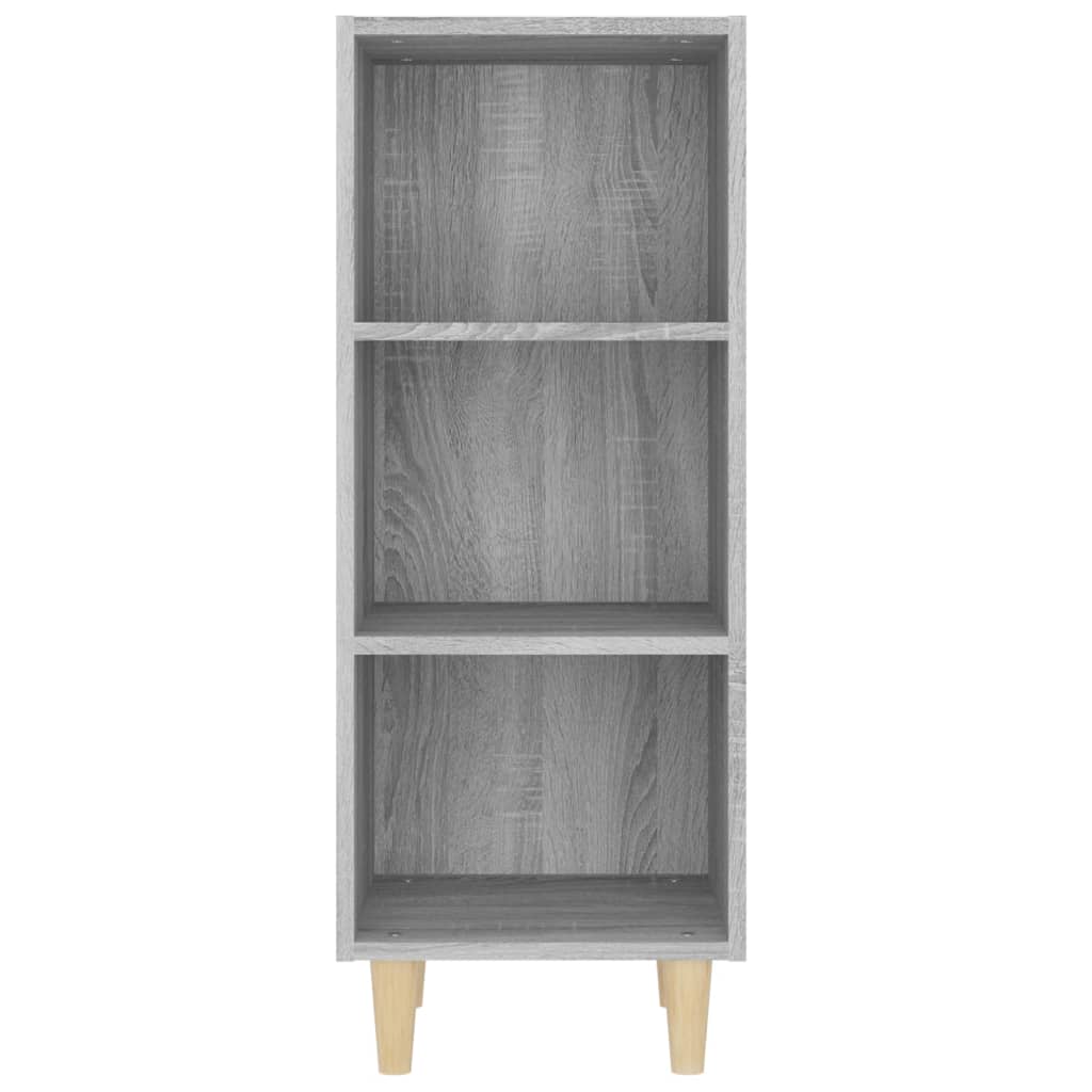 Senkki harmaa Sonoma 34,5x32,5x90 cm tekninen puu - Sisustajankoti.fi