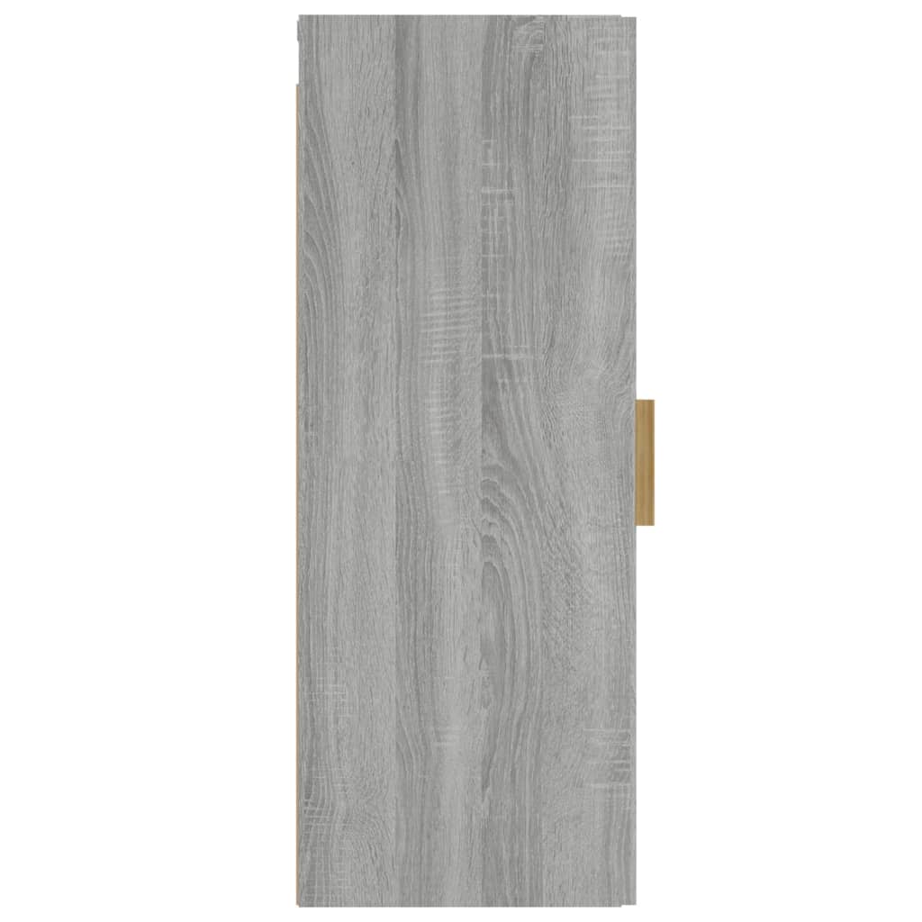 Seinäkaappi harmaa Sonoma 34,5x34x90 cm tekninen puu - Sisustajankoti.fi