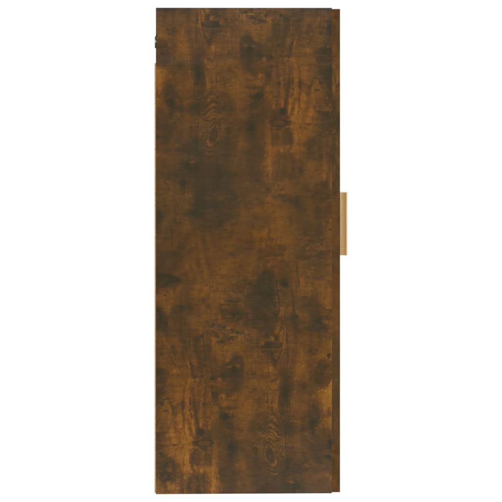 Seinäkaappi savutammi 35x34x90 cm tekninen puu - Sisustajankoti.fi