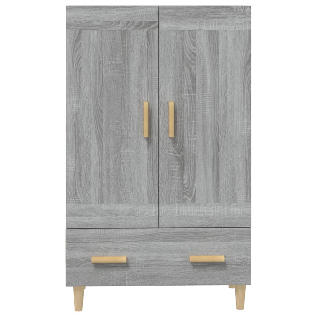 Kaappi harmaa Sonoma 70x31x115 cm tekninen puu - Sisustajankoti.fi