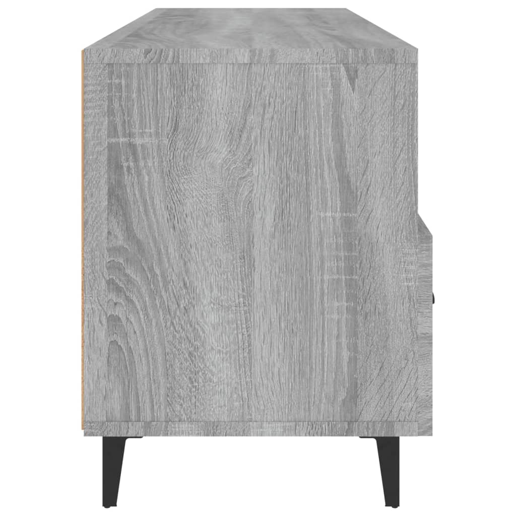 TV-taso harmaa Sonoma 102x35x50 cm tekninen puu - Sisustajankoti.fi