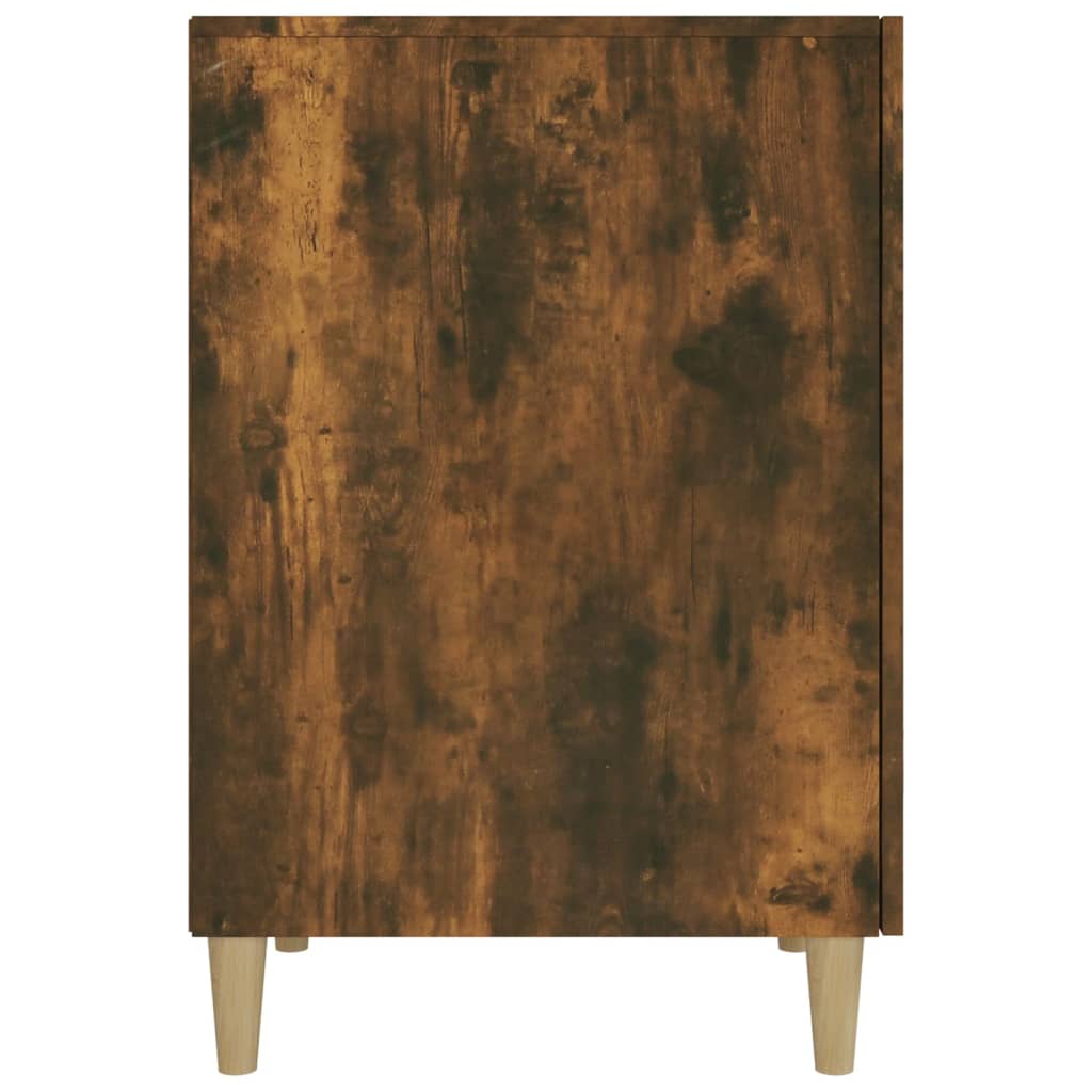 Työpöytä savutammi 140x50x75 cm tekninen puu - Sisustajankoti.fi
