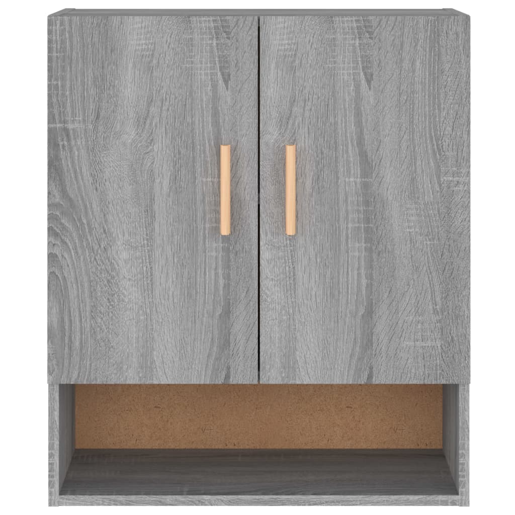 TV-seinäkaappi harmaa Sonoma 60x31x70 cm tekninen puu - Sisustajankoti.fi