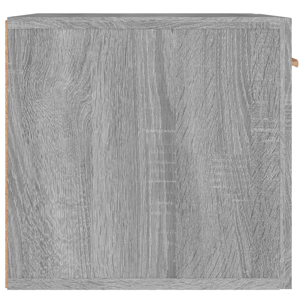 Seinäkaappi harmaa Sonoma 60x36,5x35 cm tekninen puu - Sisustajankoti.fi
