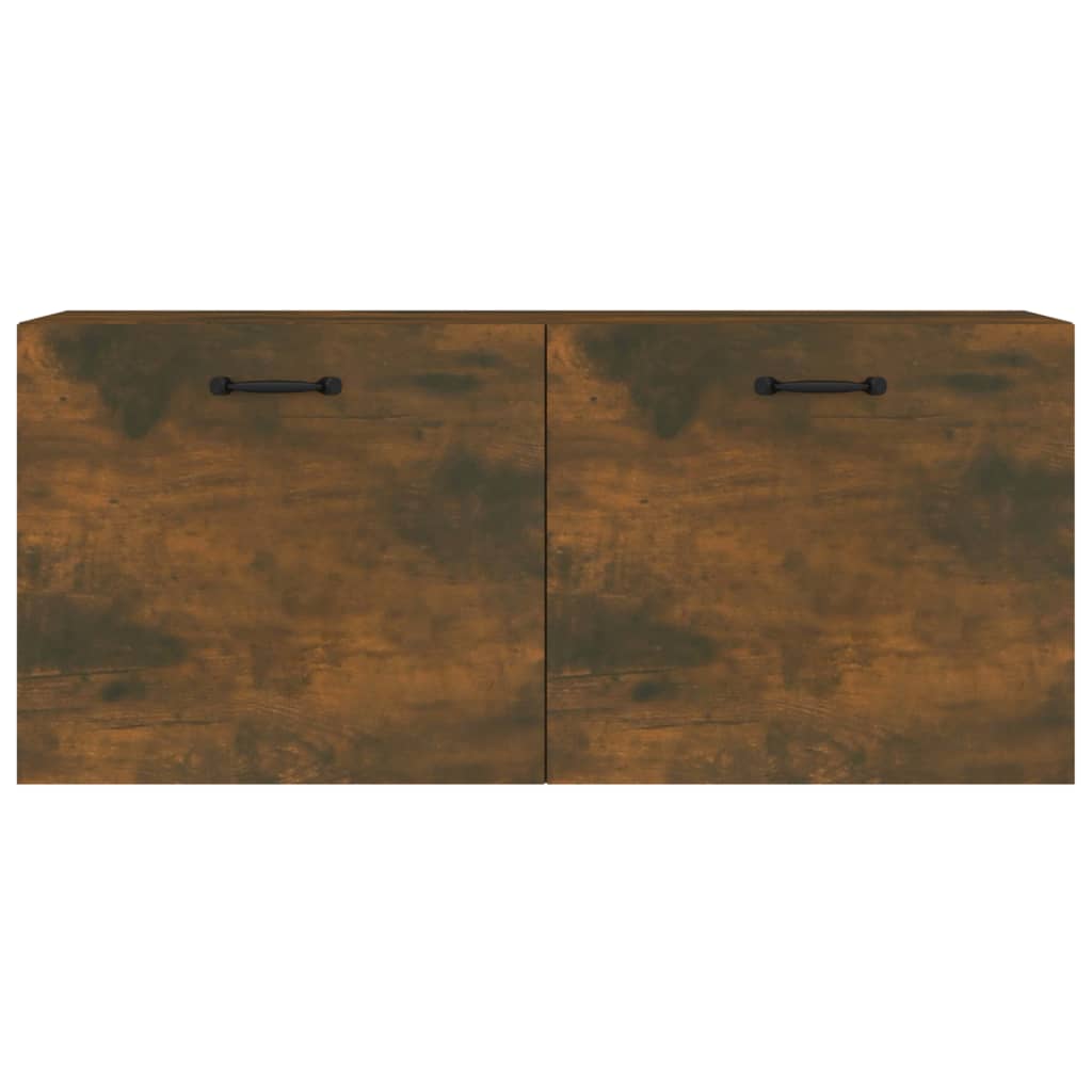 Seinäkaappi savutammi 80x35x36,5 cm tekninen puu - Sisustajankoti.fi