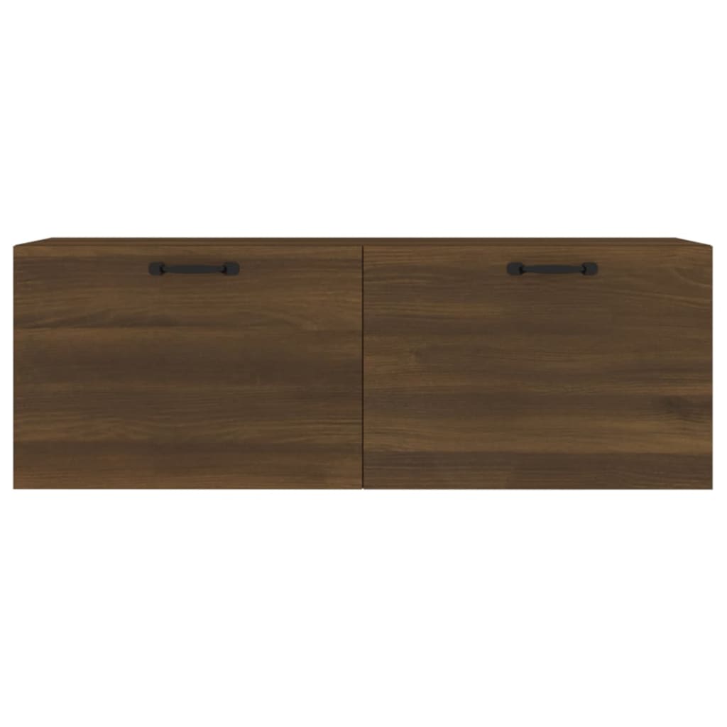 Seinäkaappi ruskea tammi 100x36,5x35 cm tekninen puu - Sisustajankoti.fi