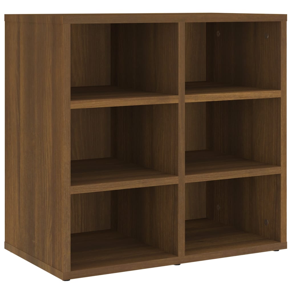 Kenkäkaapit 2 kpl ruskea tammi 52,5x30x50 cm - Sisustajankoti.fi