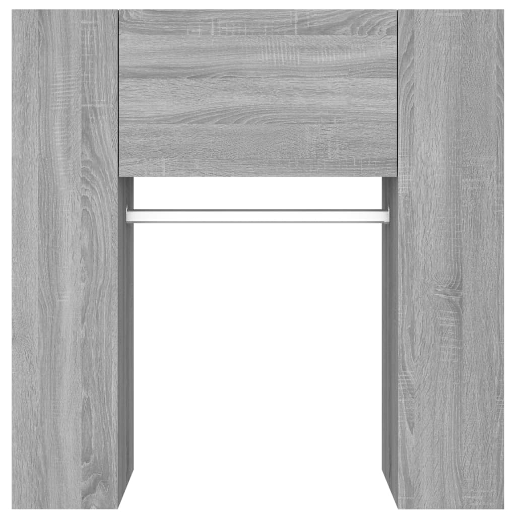 Eteisen kaappi harmaa Sonoma 97,5x37x99 cm tekninen puu - Sisustajankoti.fi