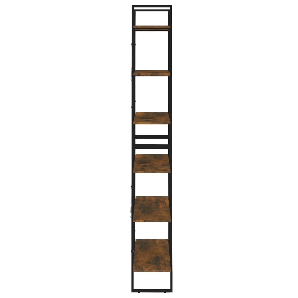 Korkea hylly savutammi 80x30x210 cm tekninen puu - Sisustajankoti.fi