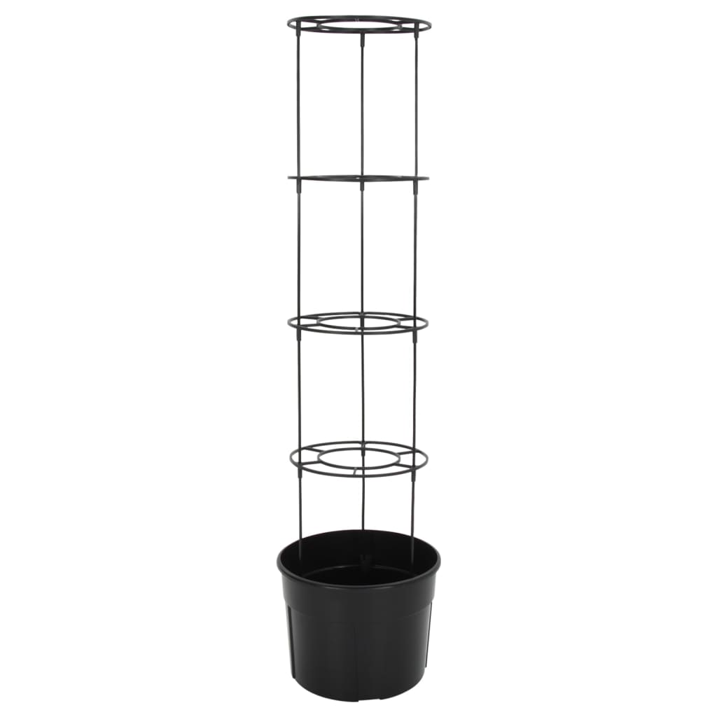 Tomaattiruukku antrasiitti Ø39x150 cm polypropeeni - Sisustajankoti.fi
