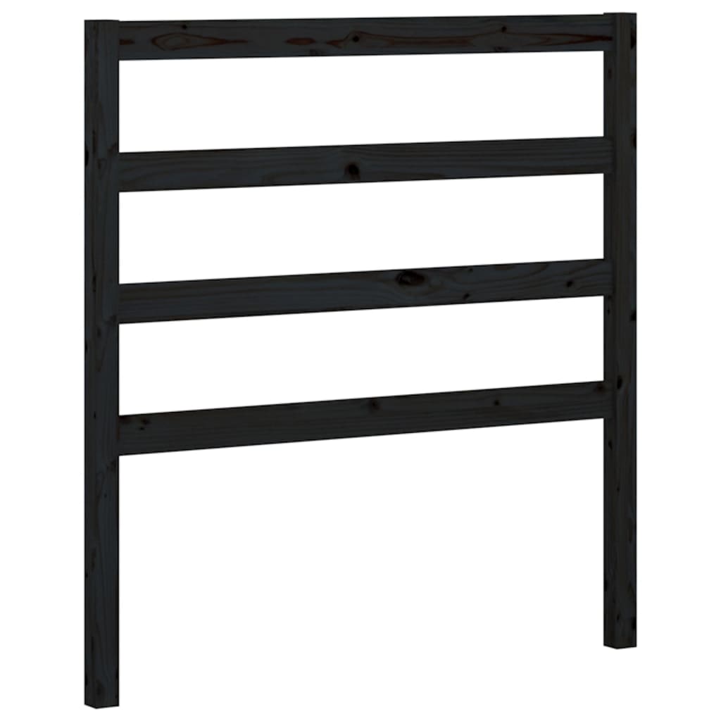 Sohvasänky ulosvedettävä musta 2x (90x200) cm täysi mänty - Sisustajankoti.fi