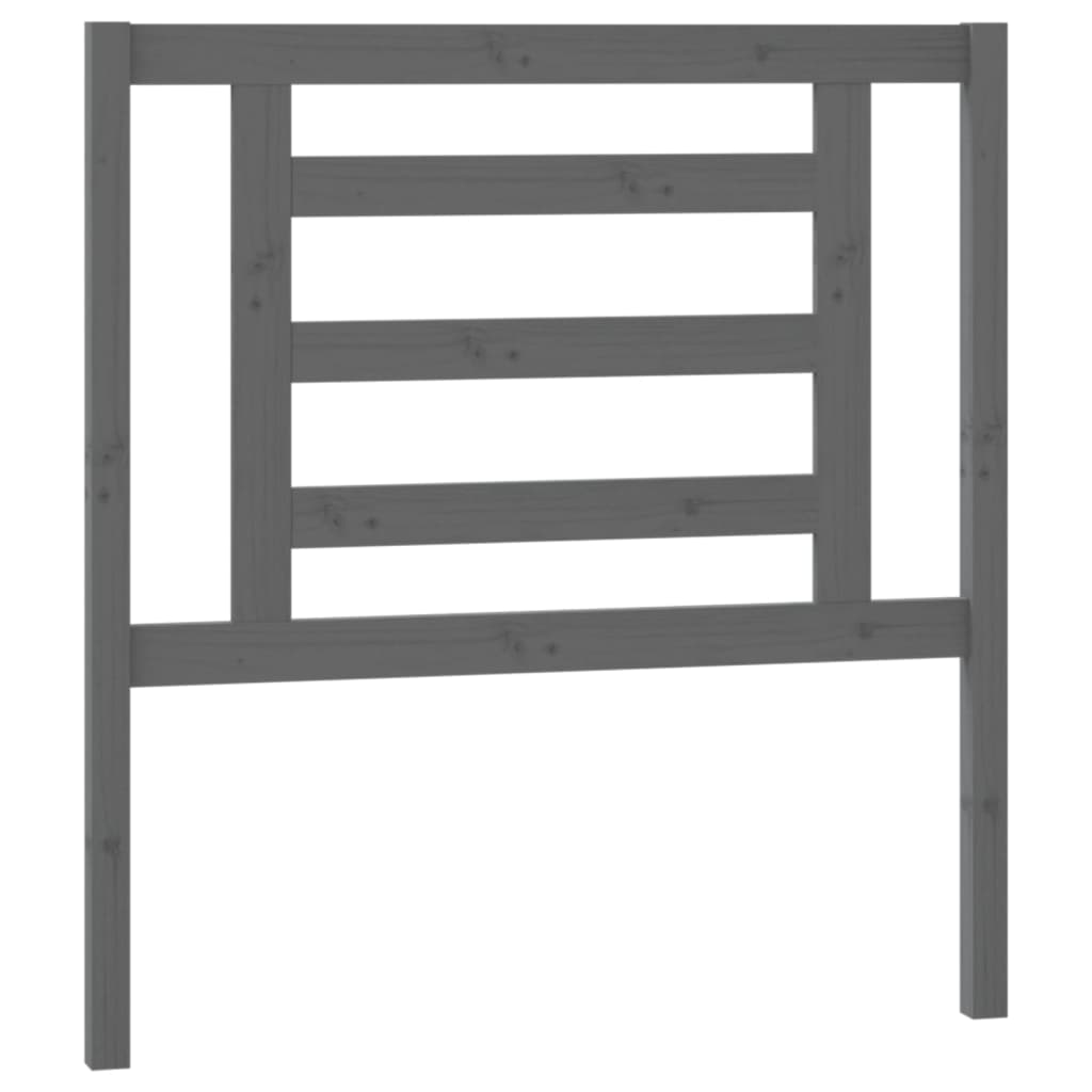 Sohvasänky ulosvedettävä harmaa 2x (90x200) cm täysi mänty - Sisustajankoti.fi