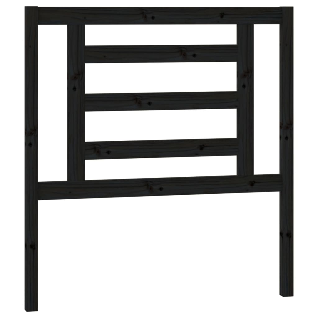 Sohvasänky ulosvedettävä musta 2x (90x200) cm täysi mänty - Sisustajankoti.fi