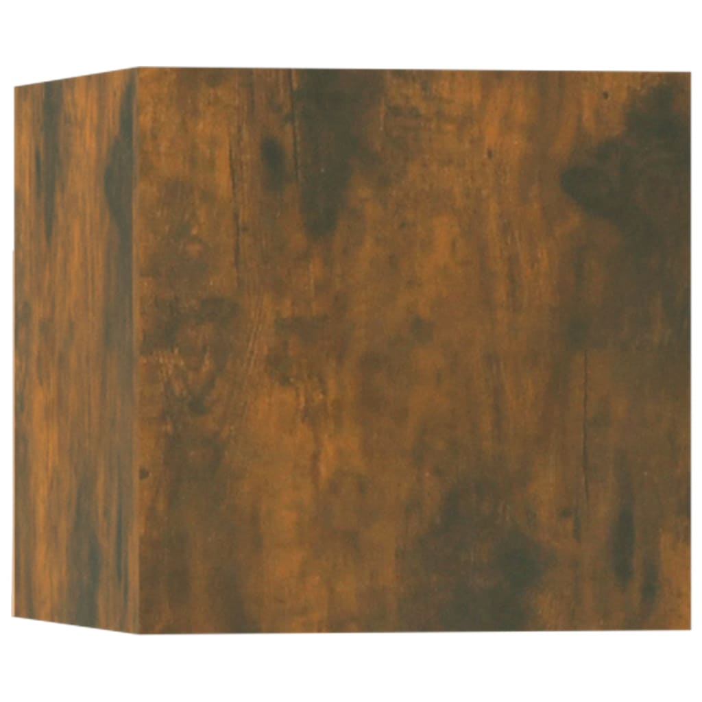 5-osainen TV-kaappisarja savutammi tekninen puu - Sisustajankoti.fi