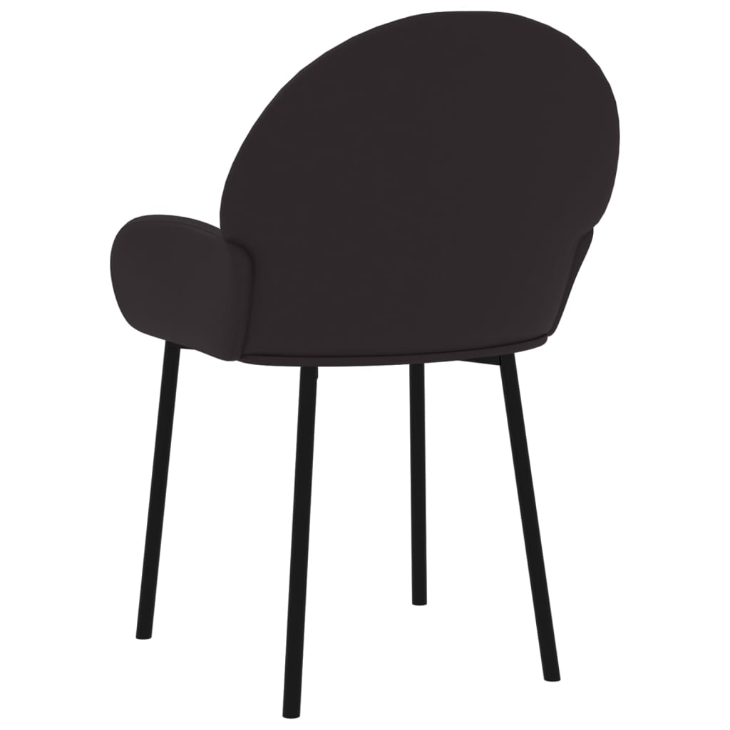 Ruokapöydän tuolit 2 kpl musta keinonahka - Sisustajankoti.fi