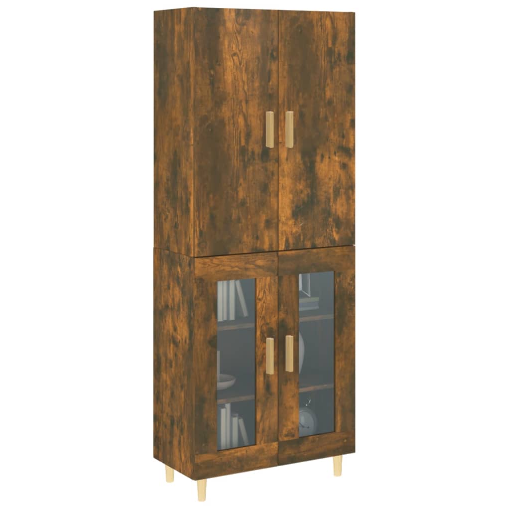 Kaappi savutammi 69,5x34x180 cm tekninen puu - Sisustajankoti.fi