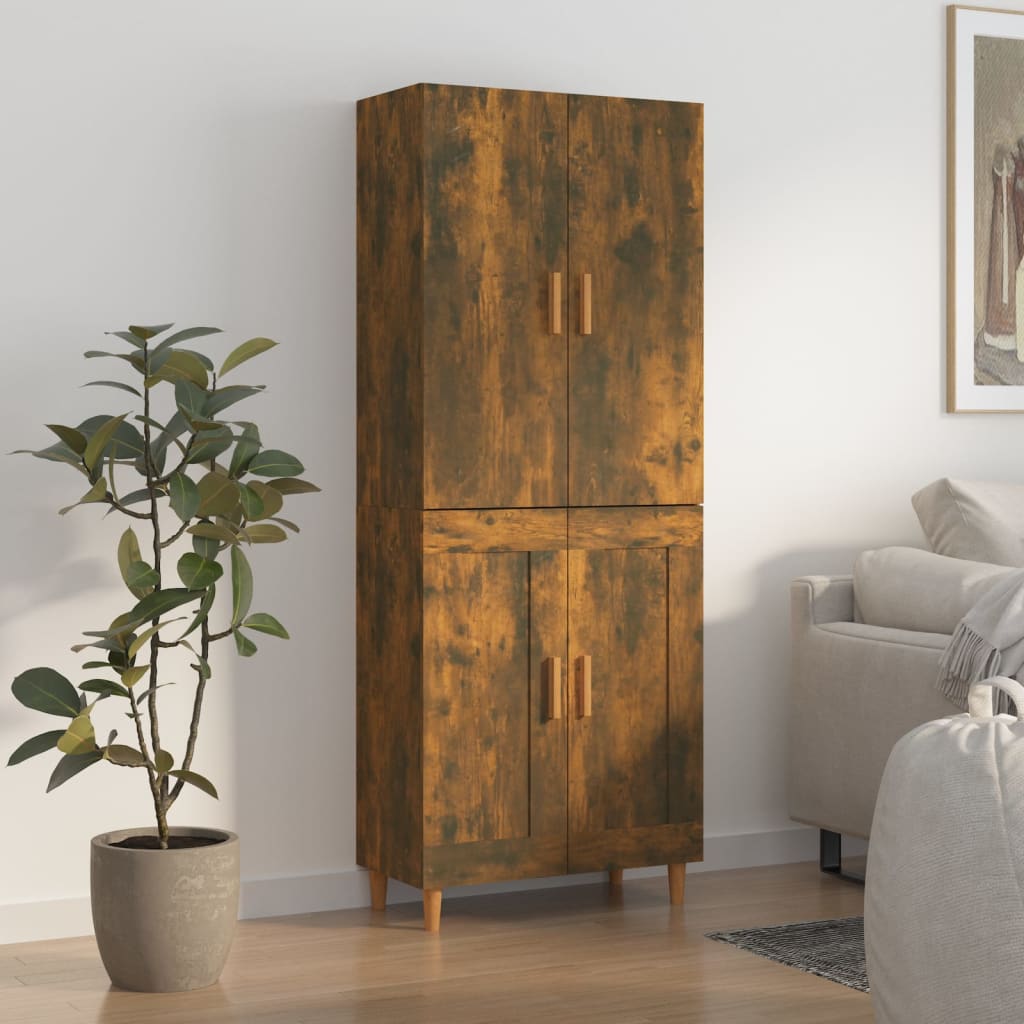 Kaappi savutammi 70x34x180 cm tekninen puu - Sisustajankoti.fi