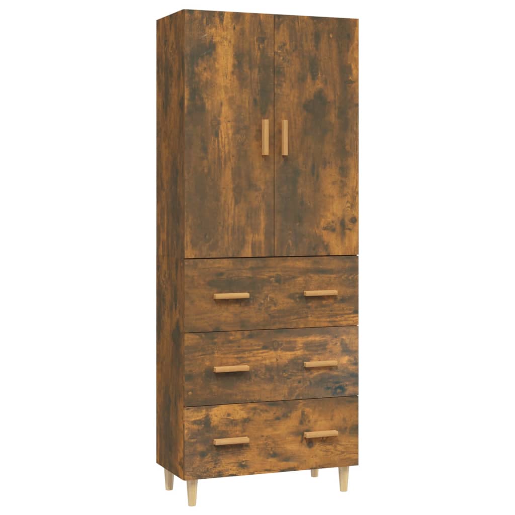 Kaappi savutammi 70x34x180 cm tekninen puu - Sisustajankoti.fi