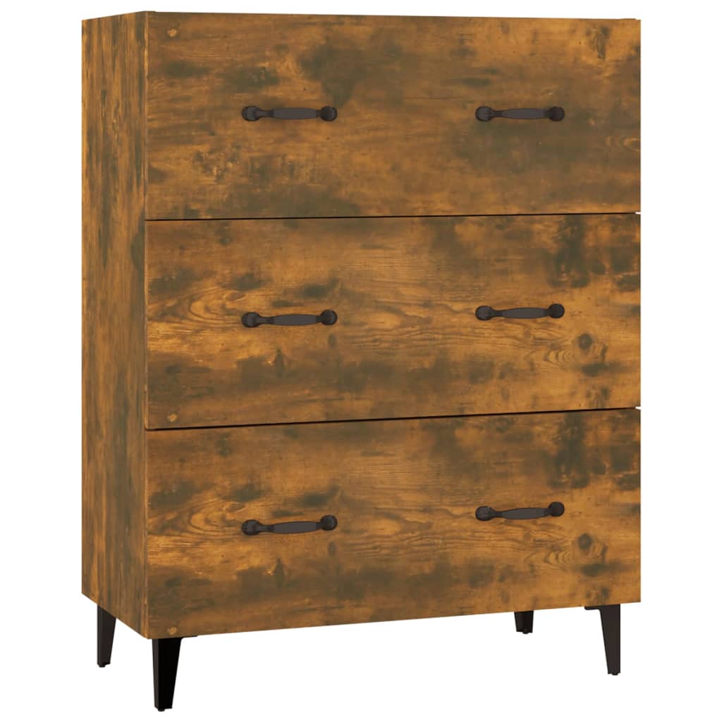 Kaappi savutammi 69,5x34x180 cm tekninen puu - Sisustajankoti.fi