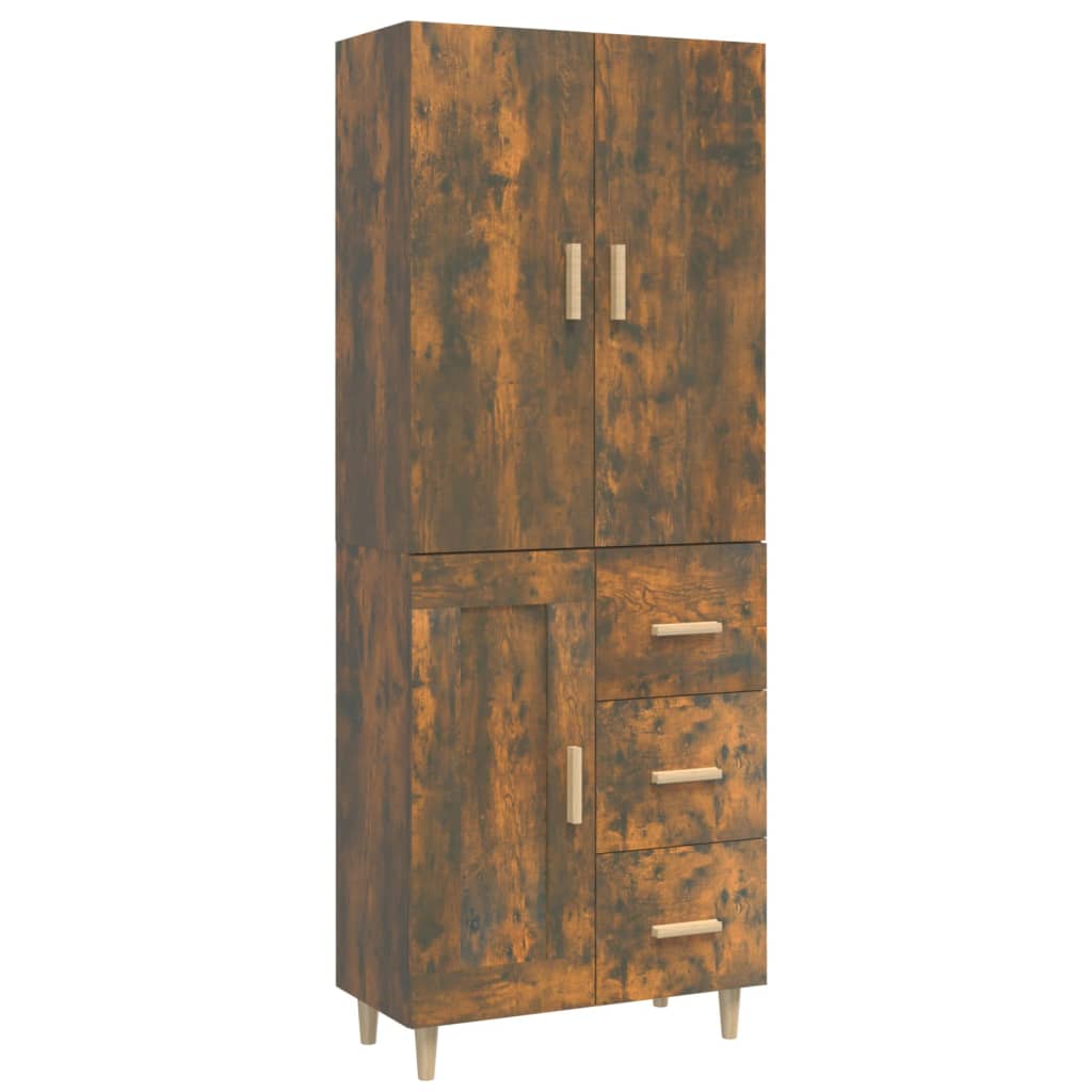 Kaappi savutammi 69,5x34x180 cm tekninen puu - Sisustajankoti.fi