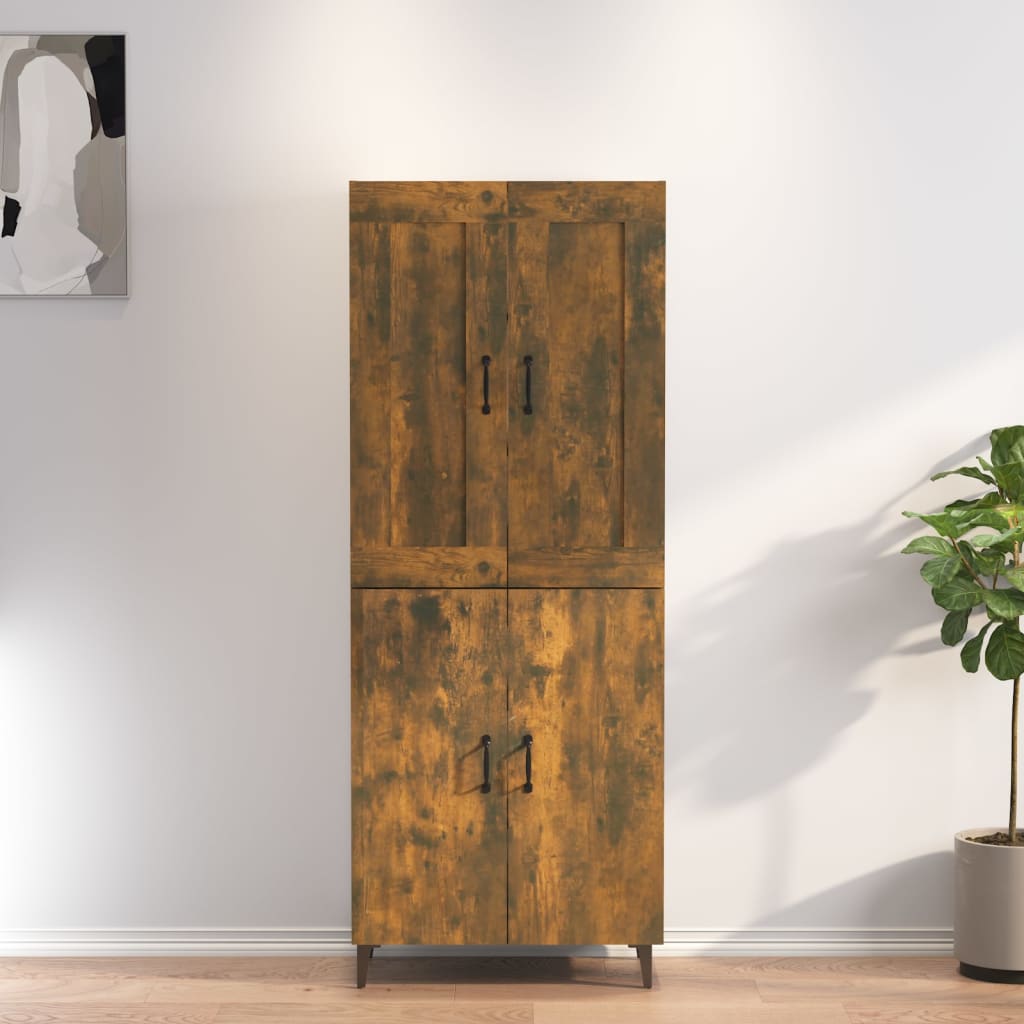 Kaappi savutammi 70x34x180 cm tekninen puu - Sisustajankoti.fi