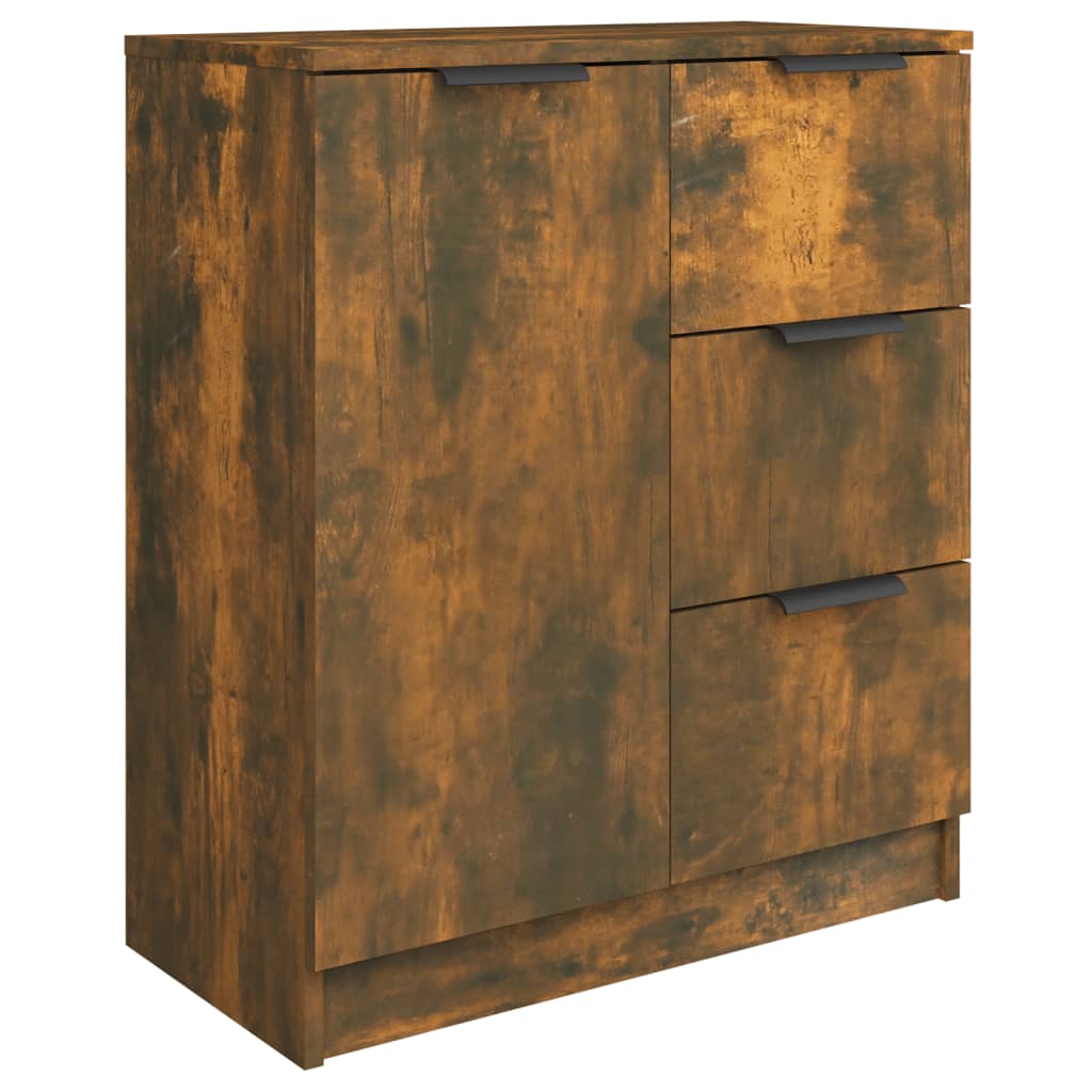 Senkit 2 kpl savutammi 60x30x70 cm tekninen puu - Sisustajankoti.fi