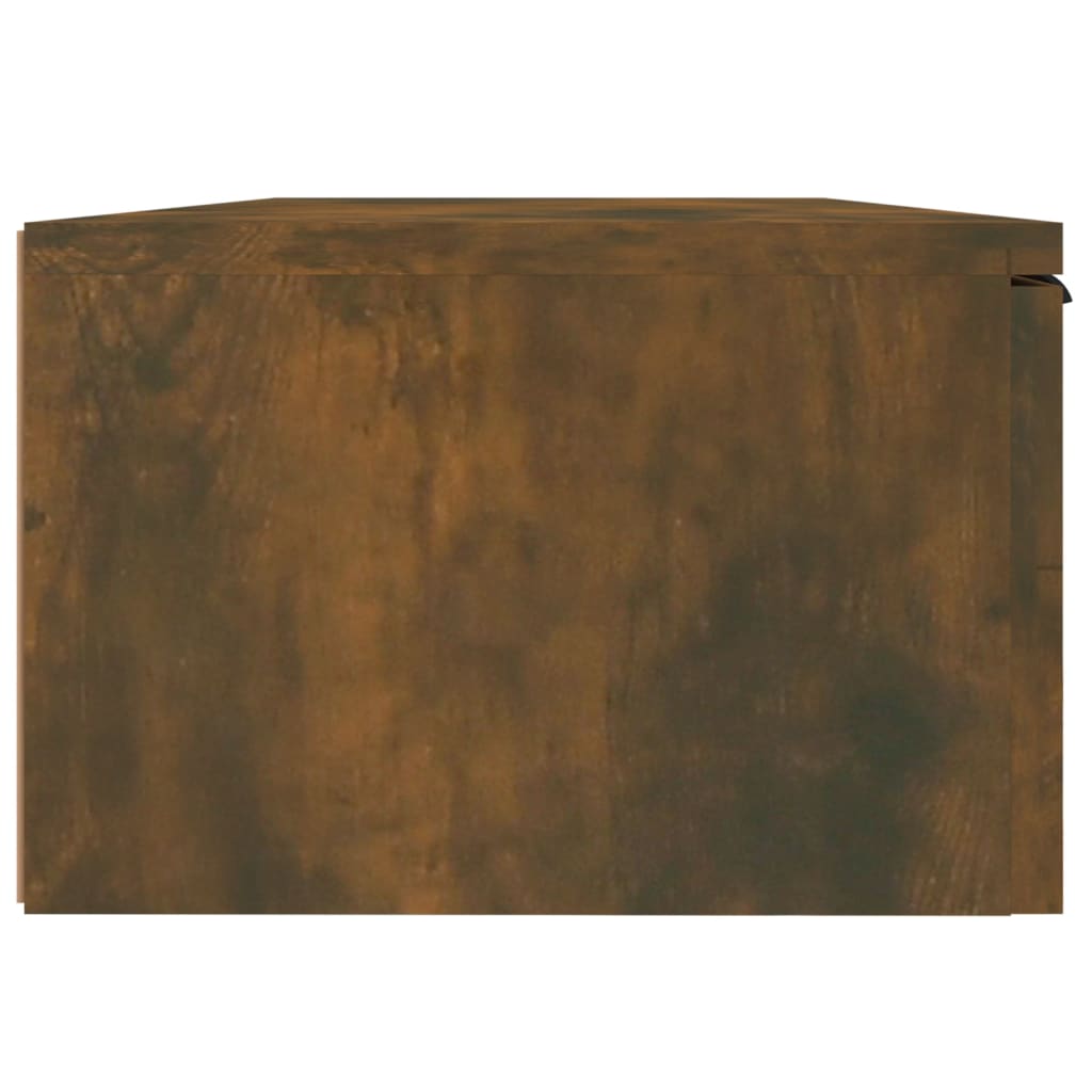 Seinäkaapit 2 kpl savutammi 68x30x20 cm tekninen puu - Sisustajankoti.fi