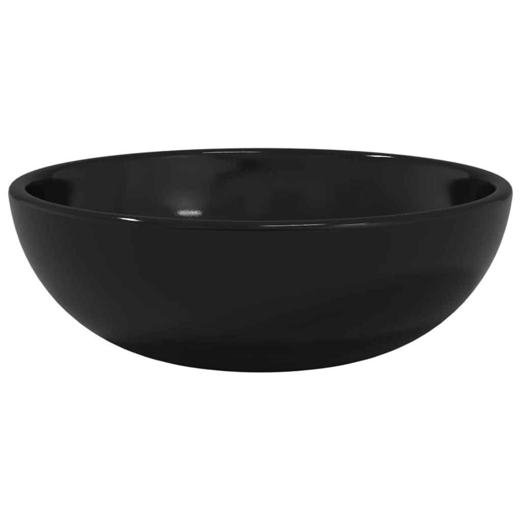 Pesuallas karkaistu lasi 35x12 cm musta - Sisustajankoti.fi