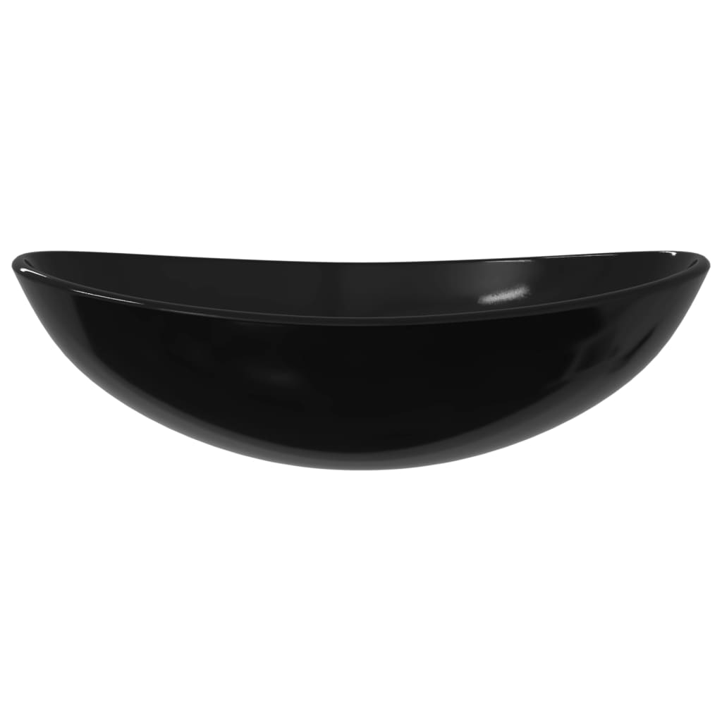 Pesuallas karkaistu lasi 54,5x35x15,5 cm musta - Sisustajankoti.fi