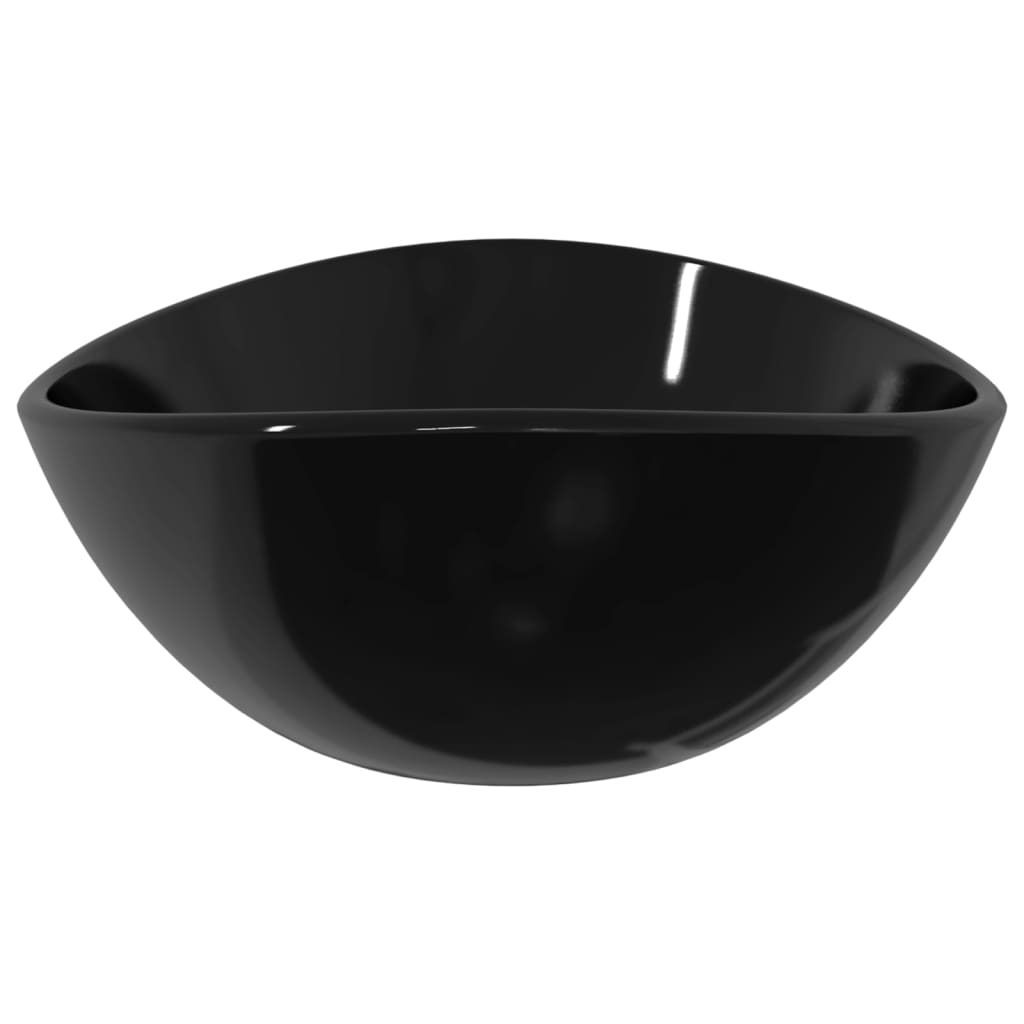 Pesuallas karkaistu lasi 54,5x35x15,5 cm musta - Sisustajankoti.fi