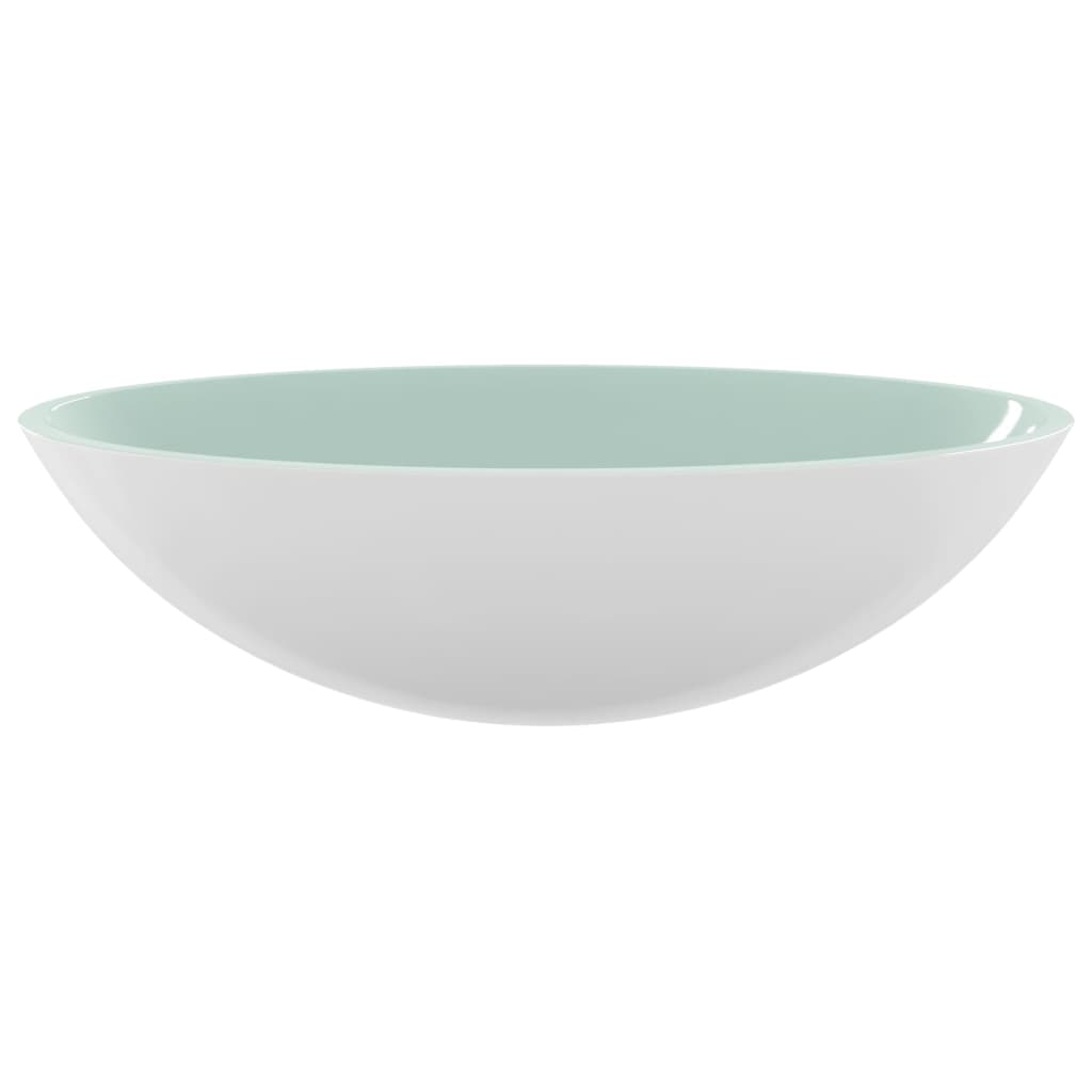 Pesuallas lasi 50x37x14 cm valkoinen - Sisustajankoti.fi
