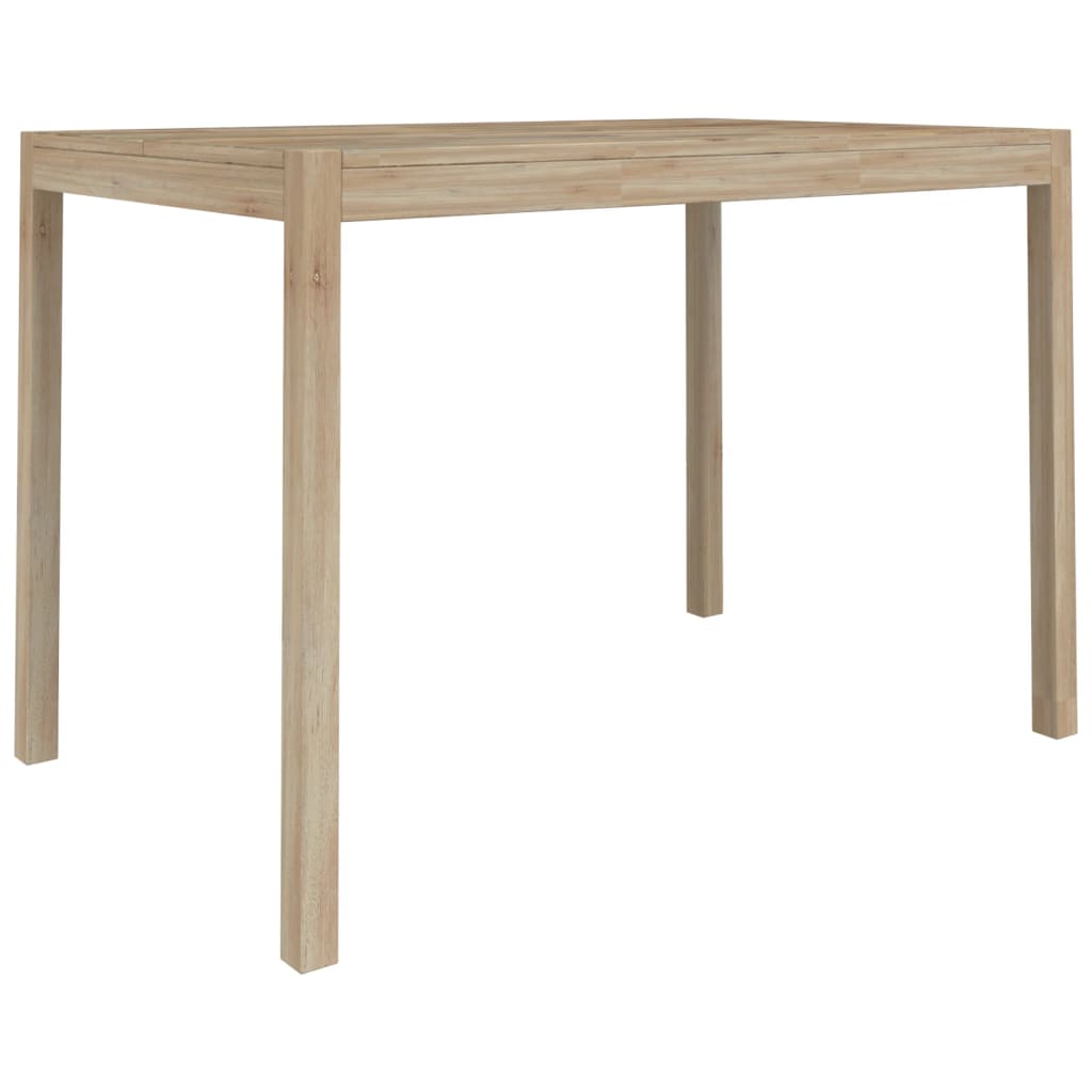 Ruokapöytä 110x70x75 cm täysi akasiapuu - Sisustajankoti.fi