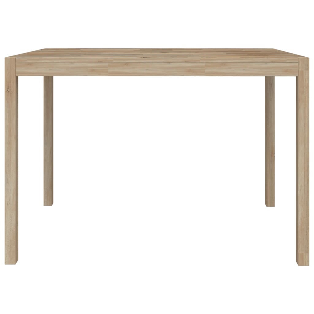 Ruokapöytä 110x70x75 cm täysi akasiapuu - Sisustajankoti.fi