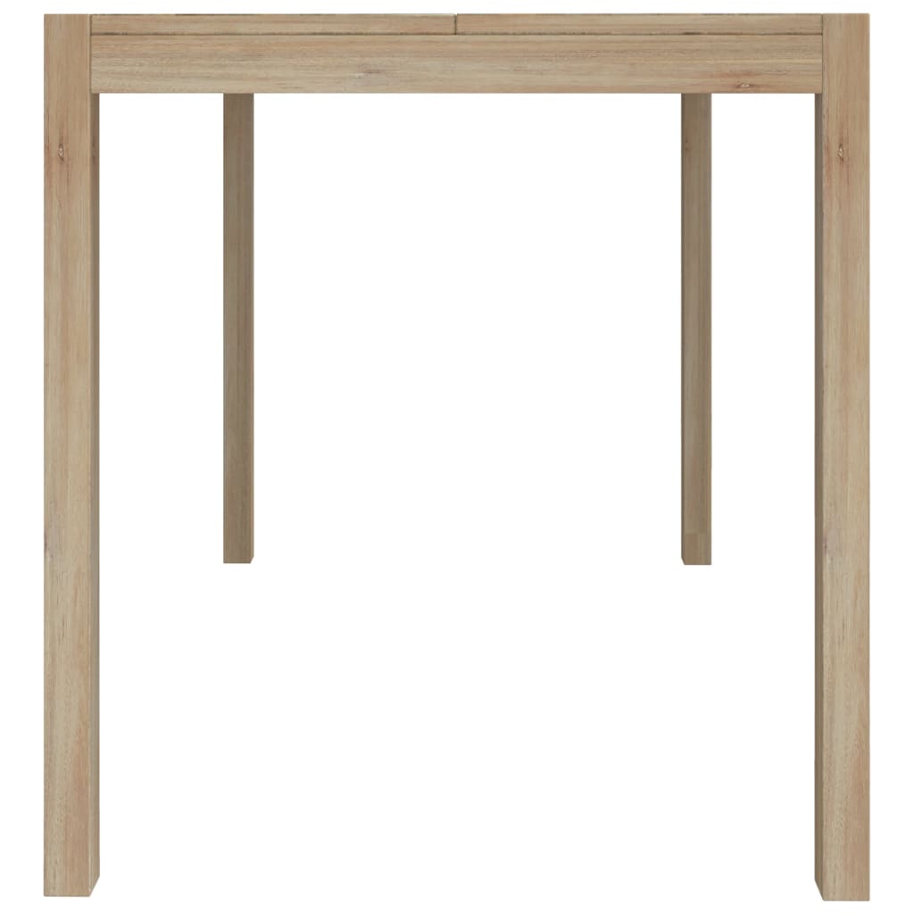 Ruokapöytä 110x70x75 cm täysi akasiapuu - Sisustajankoti.fi