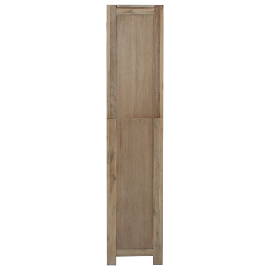 Kirjahylly 5 tasoa 80x30x140 cm täysi akaasiapuu - Sisustajankoti.fi