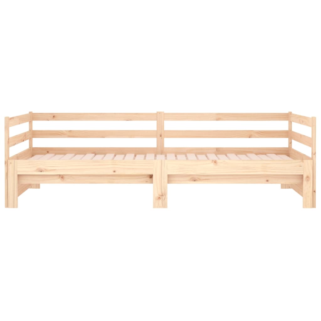 Sohvasänky ulosvedettävä 2x (80x200) cm täysi mänty - Sisustajankoti.fi