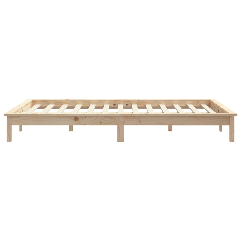 Sängynrunko 150x200 cm täysi mänty 5FT King Size - Sisustajankoti.fi