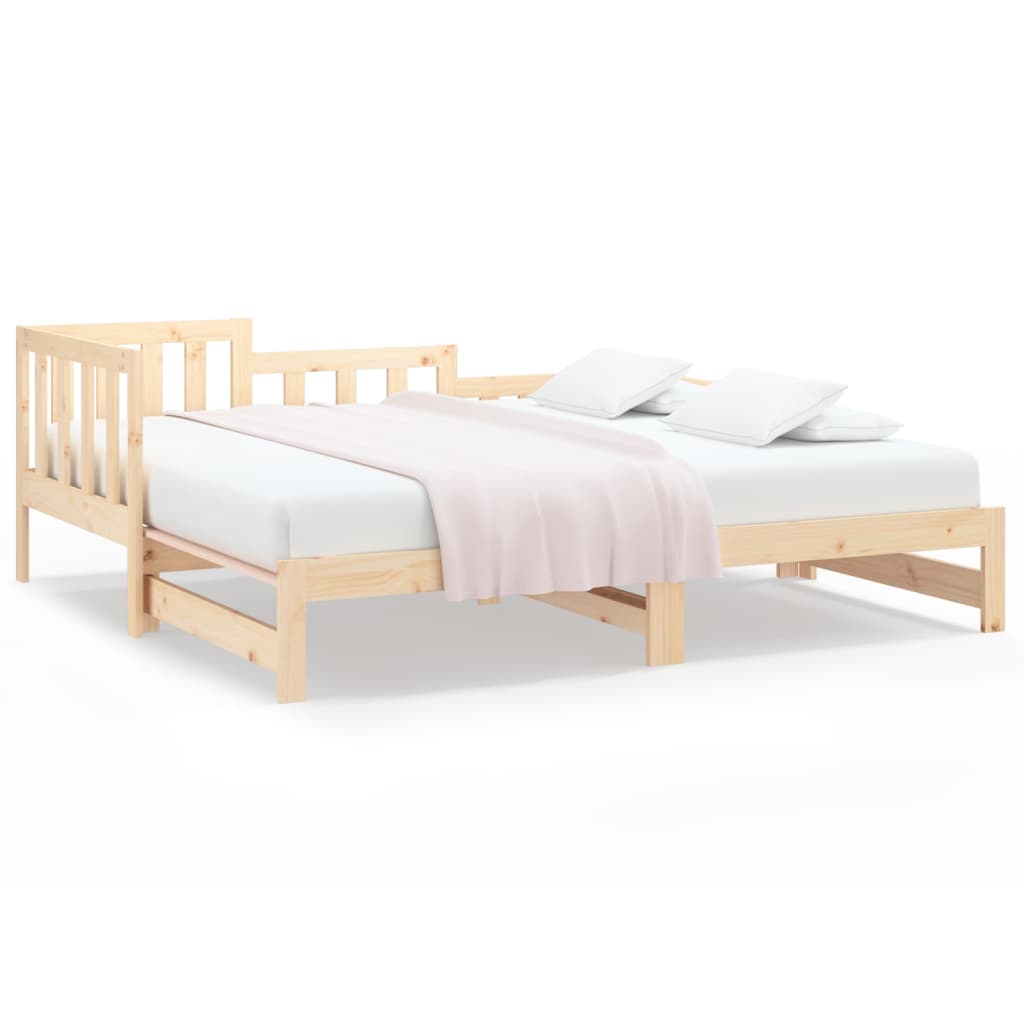 Sohvasänky ulosvedettävä 2x (90x200) cm täysi mänty - Sisustajankoti.fi