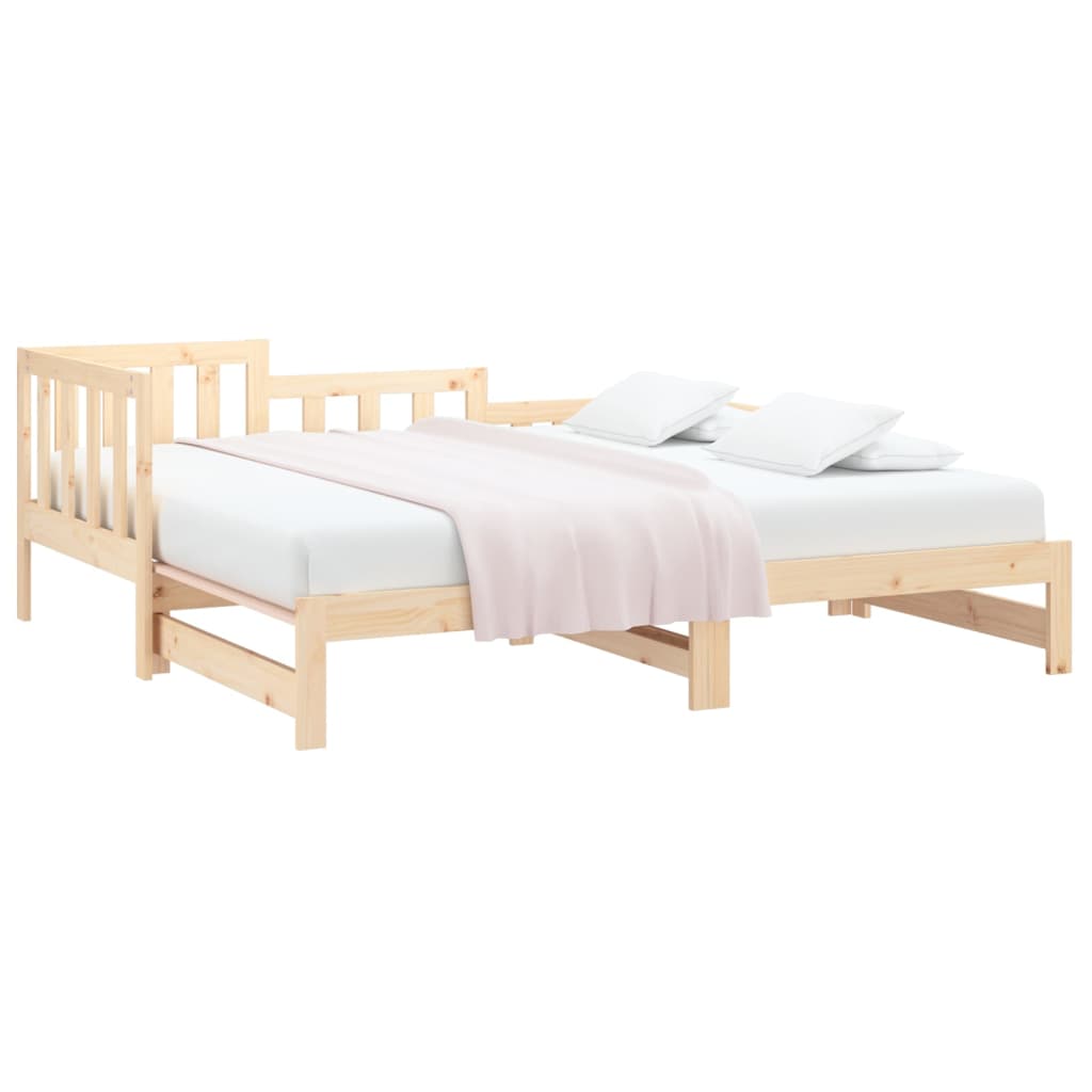 Sohvasänky ulosvedettävä 2x (90x200) cm täysi mänty - Sisustajankoti.fi